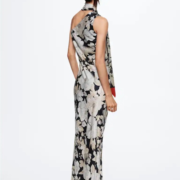 MANGO Long Dress Size: 8 NWOT - Picture 2 of 6